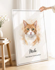 canvas mockupp white frame
