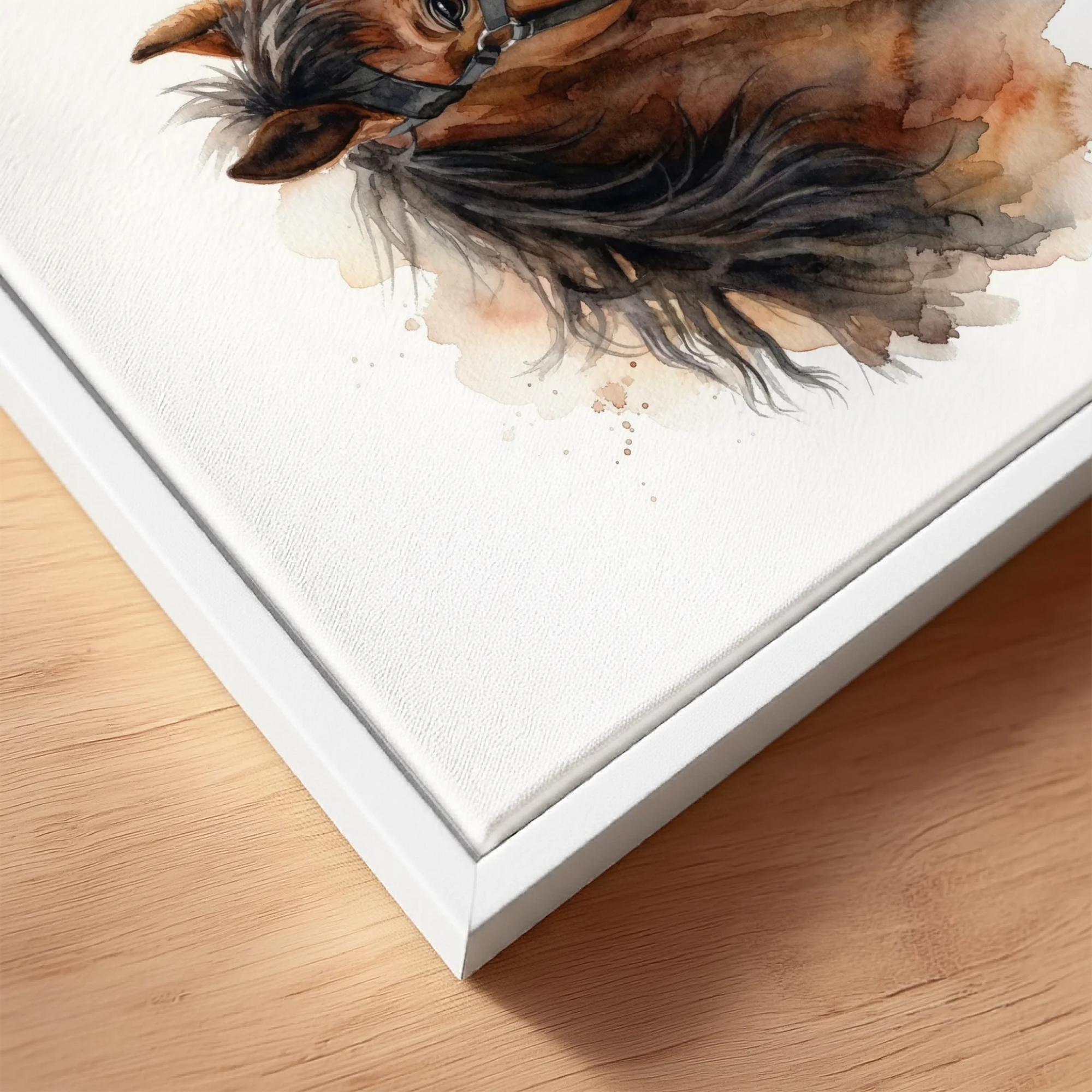 white frame mockup