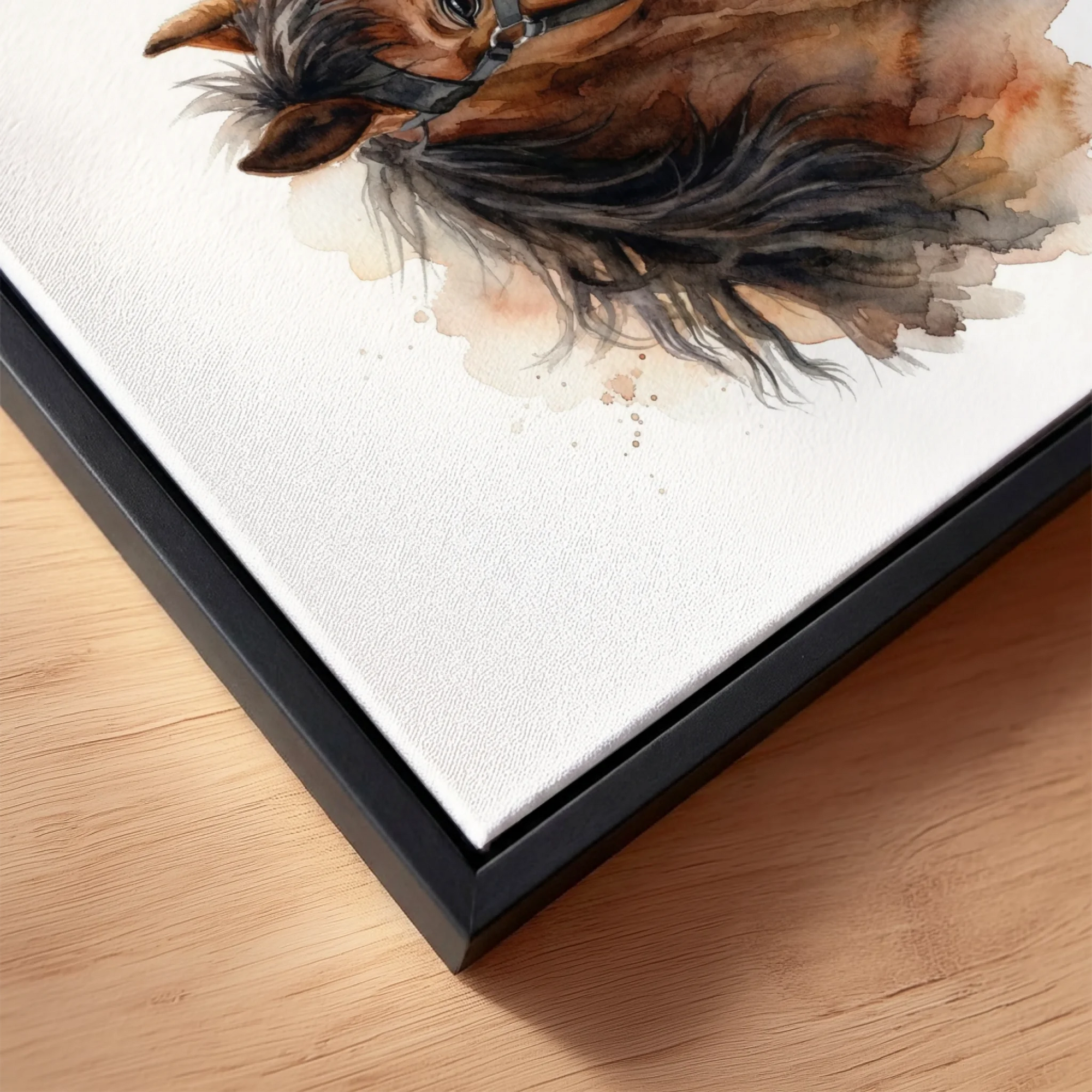 black frame mockup