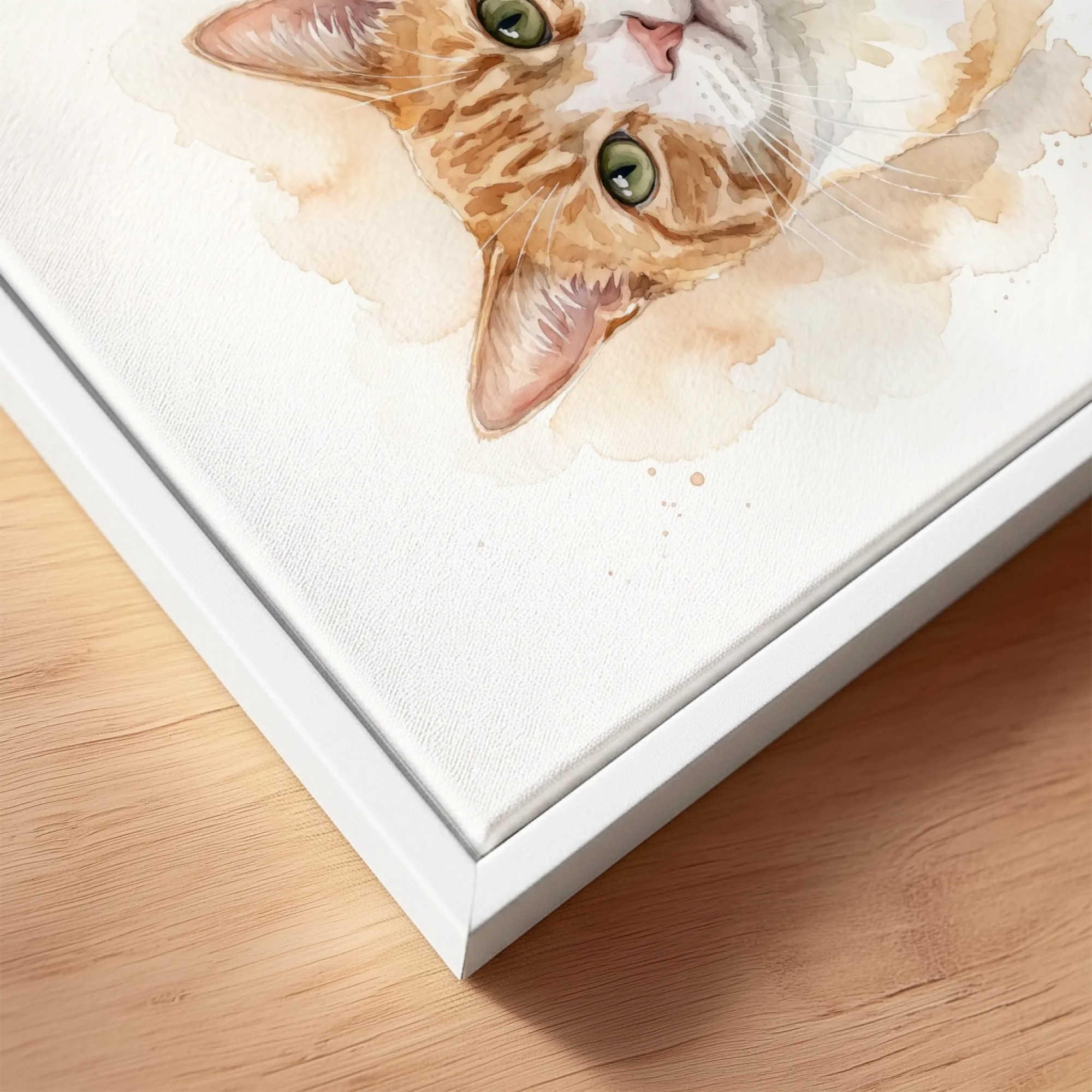 white frame mockup