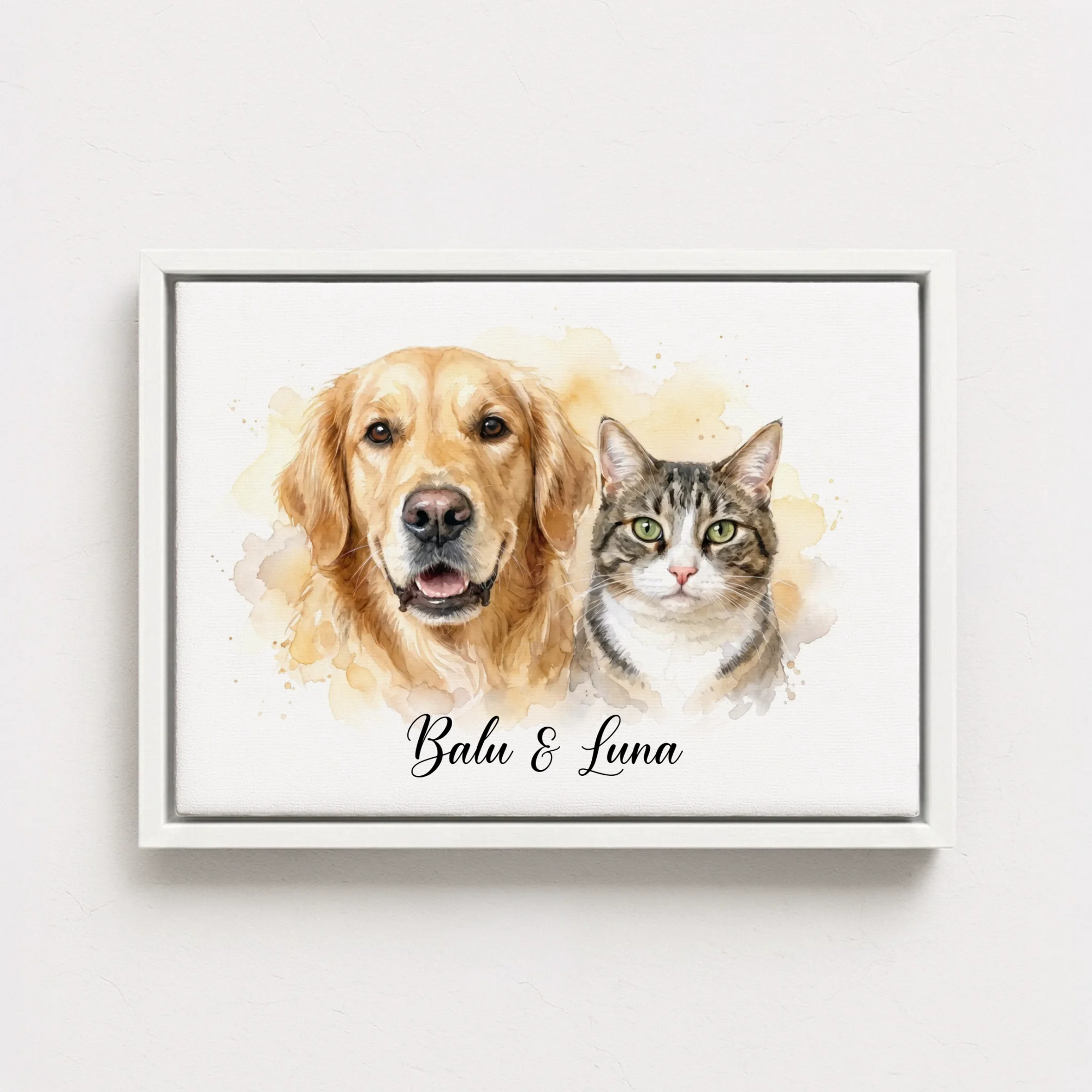 mockup frame white