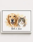 mockup frame white